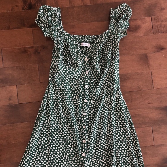 With Jean Dresses & Skirts - With Jéan Isabelle dress in daisy green